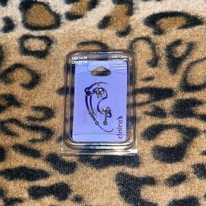 Claire's Purple Ear Piercing Set
